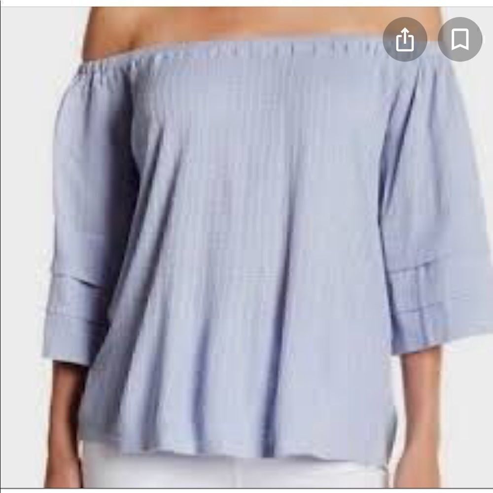 Lucky brand off shoulder top size medium